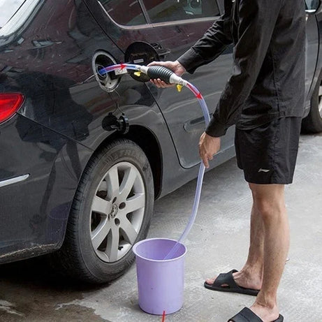 Manual Pressure Fuel Pump with 3ft Pipe
