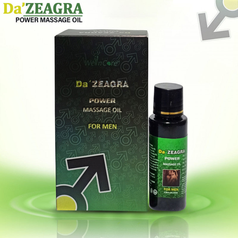 Da’ Zeagra Massage Oil – Revitalizing & Relaxing Herbal Body Oil